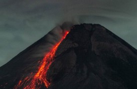 Jangkauan Potensi Bahaya Guguran Gunung Merapi 7 Kilometer 