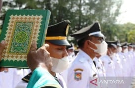 Ongkos Baju Pelantikan Kepala Desa Nagan Raya Rp835,2 Juta