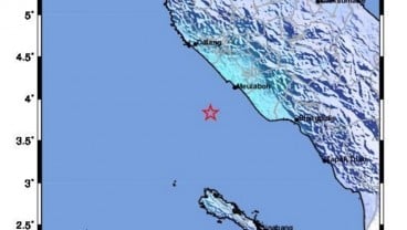 Gempa Bumi Magnitudo 5,2 Getarkan Aceh, Titik Lokasi di Laut