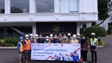 Istana Negara RI Manfaatkan Energi Bersih Gas Bumi Subholding Gas Pertamina