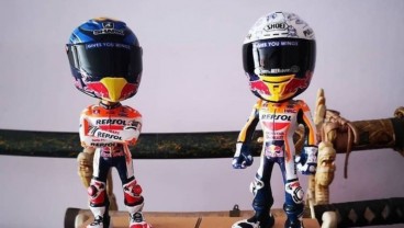 Tampil di Mandalika, UKM Pembuat Figur Pembalap MotoGP Ini Sudah Ekspor ke Luar Negeri