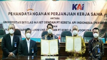 Jalin Kerja Sama dengan UNS, PT KAI Tawarkan Diskon 10 Persen