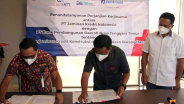 PT Jamkrindo Lakukan Penandatanganan Kerja Sama Dengan Bank NTT