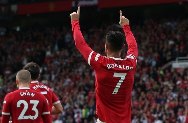 Hasil MU Vs Tottenham: Dua Gol Ronaldo Buat MU Unggul (Babak Pertama)