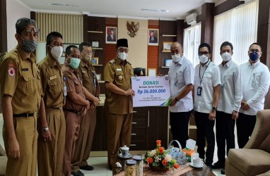 BPJamsostek Sumbar Riau Salurkan Bantuan Bagi Korban Gempa Pasaman