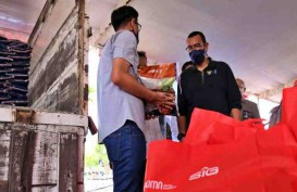 Pasar Murah SIG di Gresik Jual Habis 2.500 Paket Sembako
