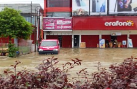 Akibat Hujan Lebat, Banjir Cukup Dalam Terjadi di Sejumlah Kawasan Balikpapan