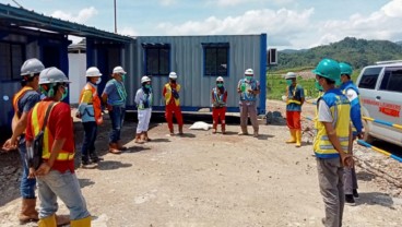 Dahana Turut Bangun Bendungan Leuwikeris Ciamis