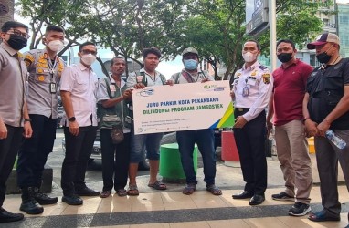 500 Juru Parkir Pekanbaru Terlindungi Program BPJamsostek