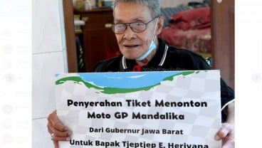 Legenda Balap Motor Tjetjep Heriyana Siap ke Mandalika Nonton MotoGP