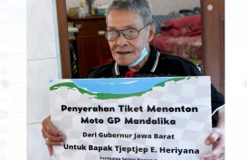 Legenda Balap Motor Tjetjep Heriyana Siap ke Mandalika Nonton MotoGP