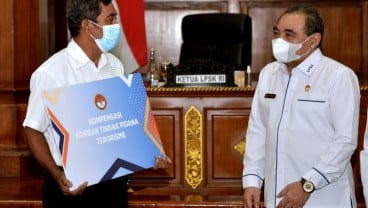 15 Korban Terorisme di Jatim Terima Kompensasi Rp2,53 Miliar