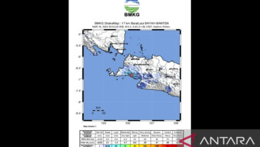 Gempa Magnitudo 5,0 di Banten Jumat Dini Hari, Ini Pemicunya