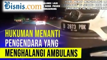 Viral Mobil Mewah Halangi Ambulans, Awas Sanksi Pidananya