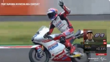 Keren! Mario Suryo akan Start Ketiga Pada Moto3 Mandalika 2022