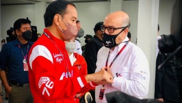 Terkuak! Isi Obrolan Jokowi dan CEO Dorna Sebelum Race MotoGP