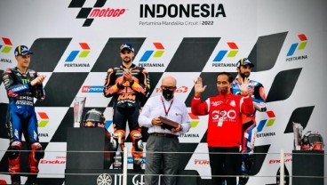 Beri Piala ke Miguel Oliveira, Jokowi Ungkap Jagokan Marc Marquez