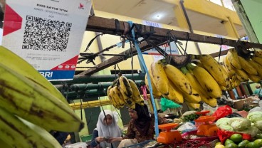 Pedagang Pasar Tradisional di Palembang Masih Sungkan Pakai QRIS