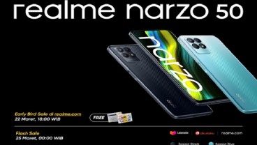 Harga dan Spesifikasi Realme Narzo 50 & Narzo 50A Prime