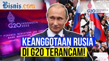 Akibat Perang, Rusia Ditendang dari G20 ?