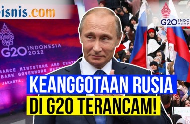 Akibat Perang, Rusia Ditendang dari G20 ?