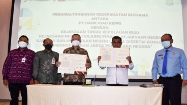 Bank Riau Kepri Teken MoU dengan Kejati dan Seluruh Kejari di Kepulauan Riau