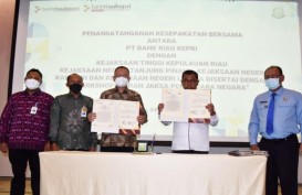 Bank Riau Kepri Teken MoU dengan Kejati dan Seluruh Kejari di Kepulauan Riau