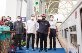 Jalur KA Cibatu-Garut Resmi Beroperasi