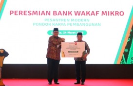 Bank DKI Dukung Layanan Bank Wakaf Mikro Pondok Karya Pembangunan