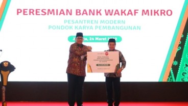 Bank DKI Dukung Layanan Bank Wakaf Mikro Pondok Karya Pembangunan