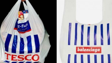 Balenciaga Luncurkan Tas Mirip Kantong Belanja Supermarket