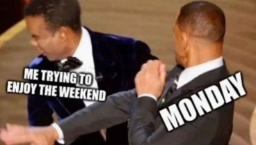 Kumpulan Meme Kocak Will Smith Tampar Chris Rock saat Oscar 2022