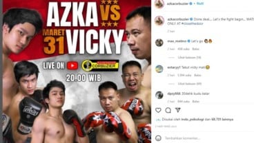 Jadwal Azka Corbuzier vs Vicky Prasetyo, Cek Link Live Malam Ini!