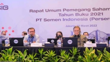 RUPST Semen Indonesia (SMGR) Tetapkan Dividen Rp1,02 Triliun