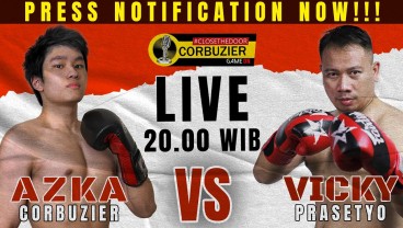 Hasil Tinju Azka Vs Vicky Prasetyo: Ini Video Azka Menang TKO Atas Vicky