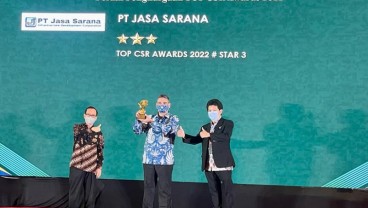 BUMD PT Jasa Sarana Raih Penghargaan TOP CSR Awards 2022