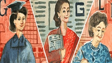 Sejarah Hari Ini, Kelahiran Herawati Diah Wartawan Indonesia Muncul di Google Doodle