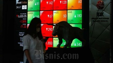 Indeks Bisnis-27 Terkoreksi, Saham UNTR, AMRT dan EMTK Justru Menghijau