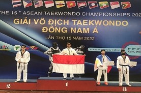 Osanando Naufal Raih Medali Emas di Asian Taekwondo…