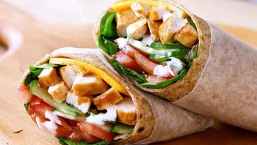 Resep Sahur Bergizi dan Praktis, Chicken Wrap Anti Lapar Saat Puasa Ramadan