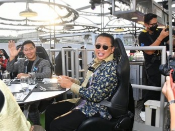 Restoran Lounge in The Sky Anak Tommy Soeharto Buka untuk Umum Mulai Hari Ini