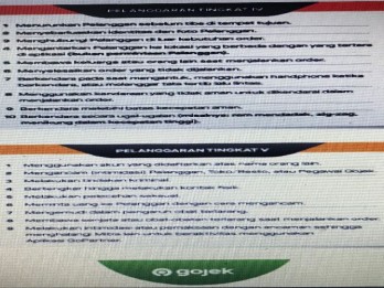 Mitra Cita Rasa Pekerja, Gojek Akhirnya Hapus Poin Tartib Dilarang Demo dan Mogok bagi Driver