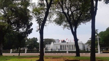 Situasi Kantor Jokowi Jelang Aksi Demonstrasi BEM SI Besok