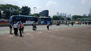 Demo BEM SI, Begini Situasi Terkini Lalu Lintas di Depan Gedung DPR