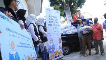 Berbagi Bahagia di Bulan Ramadan, BRI Group Bagikan 80.000 Paket Sembako ke Panti Asuhan, Panti Werdha dan Masyarakat Umum