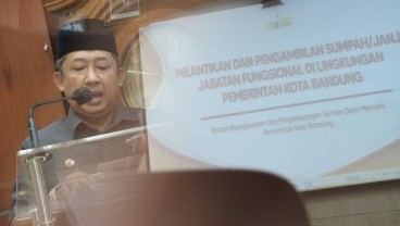 Rampingkan Birokrasi, Pemkot Bandung Lantik 28 Pejabat Fungsional