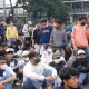 Pelajar SMK Ikut Demo BEM SI 11 April 2022 di Patung Kuda