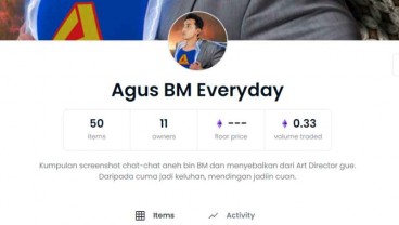 Netizen Jual Chat Aneh Teman yang Menyebalkan sebagai NFT, Laku Terjual Rp800 Ribu