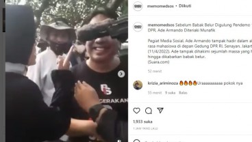 Ribut dengan Sekelompok Ibu-ibu, Ade Armando Diteriaki Buzzer dan Penghianat