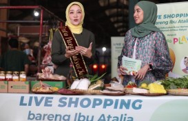 Atalia: Meriahkan Ramadan, Belanja di Pasar Tradisional Melalui 'Live Shopping'